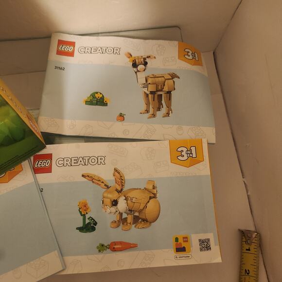 Lego Creator 3 in 1 # 31162 Cute Bunny Seal Llama Complete - Picture 2 of 5